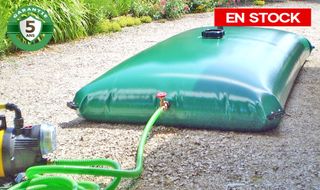 Citerne eau 500 litres, carrée (1,48 x 1,48 x 0,5 m) – Garantie 5 ans