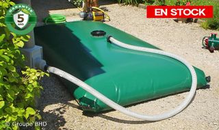 Citerne 1000 litres, carrée (2,21 x 1,90 x 0,5 m) – Garantie 5 ans