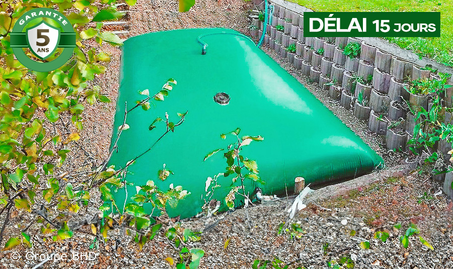 Citerne souple 3000 litres. Standard (4.22 x 2.21 x 0.6m) - Garantie 5 ans