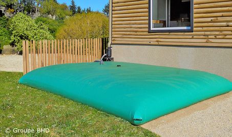 Citerne souple 9000 litres. Standard (5.82x 2.84 x 0.85m) - Garantie 5 ans