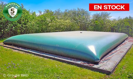 Citerne souple 25000 litres - Carrée (5.83m x 5.73m x 1.10m) - Garantie 5 ans